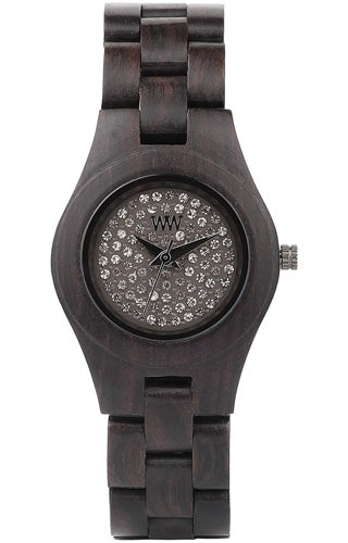 We Wood New Collection Wewood Mod. Moon Crystal Black ***Special Price***