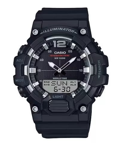 Casio Horloges Casio Illuminator Black