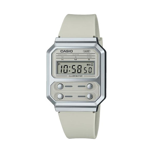 Casio Horloges Casio Vintage - Mod. F100 Tribute - Cream White ***Special Price***