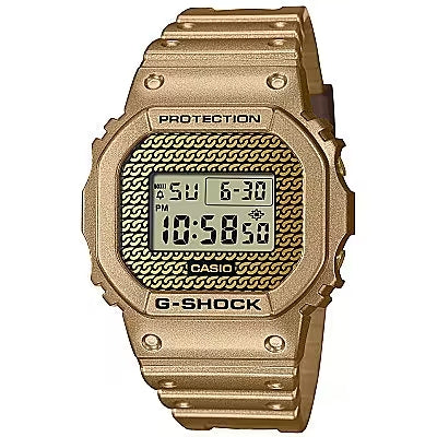 Casio G-Shock Mod. The Origin - Gold Chain Limited Edt. Special Pack + 2 Extra Straps + 2 Extra Bezels